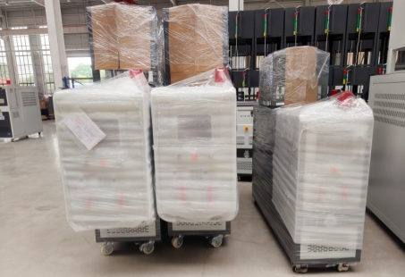 Three Oil Mold Temperature Controllers Completed for Climatic Chamber Project