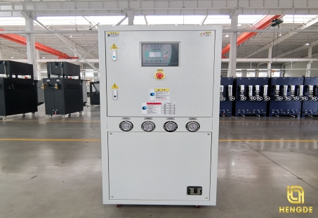 Hengde 24kW Water Cooled Chiller for Spain Building Material Production